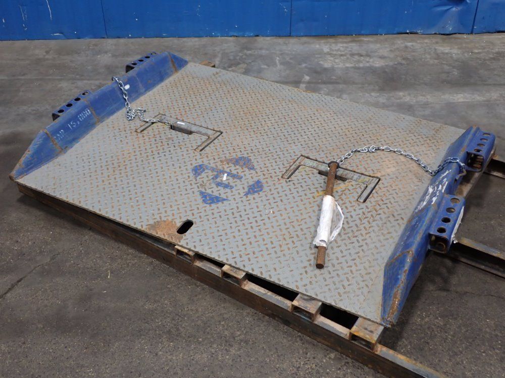 Bluff Manufacturing 15000lb, 54" Useable Width Dock Plate - 15t6048