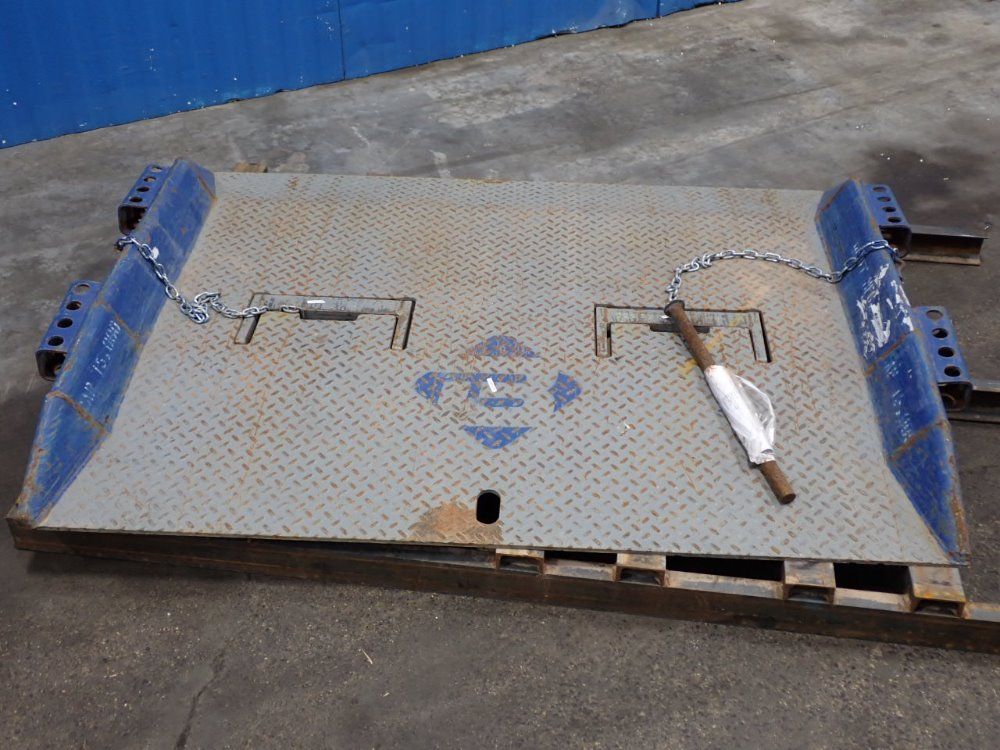 Bluff Manufacturing 15000lb, 54" Useable Width Dock Plate - 15t6048