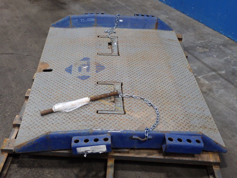 Bluff Manufacturing 15000lb, 54" Useable Width Dock Plate - 15t6048