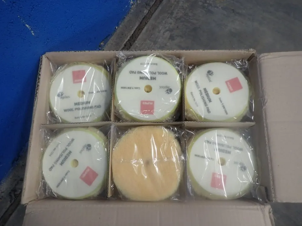 Rupes Medium Wool Polishing Pads