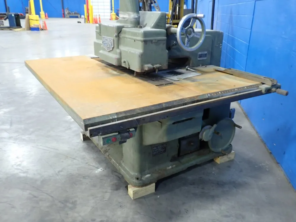 Mattison Machine Works 76"x54"-table Rip Saw - 404