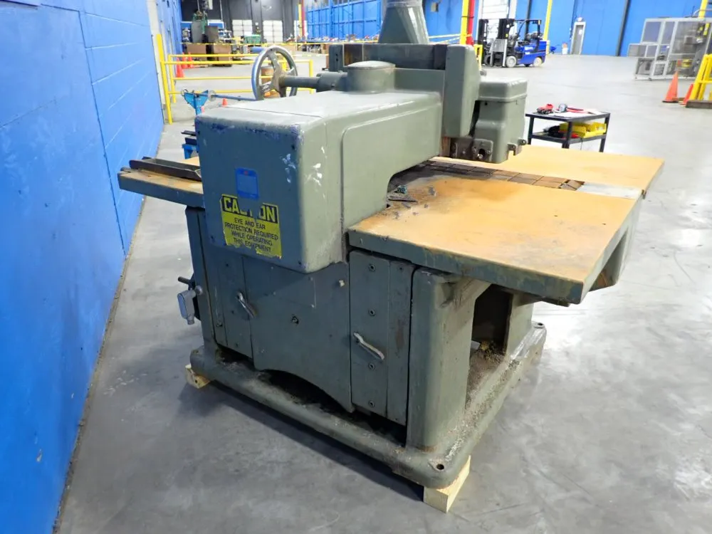 Mattison Machine Works 76"x54"-table Rip Saw - 404
