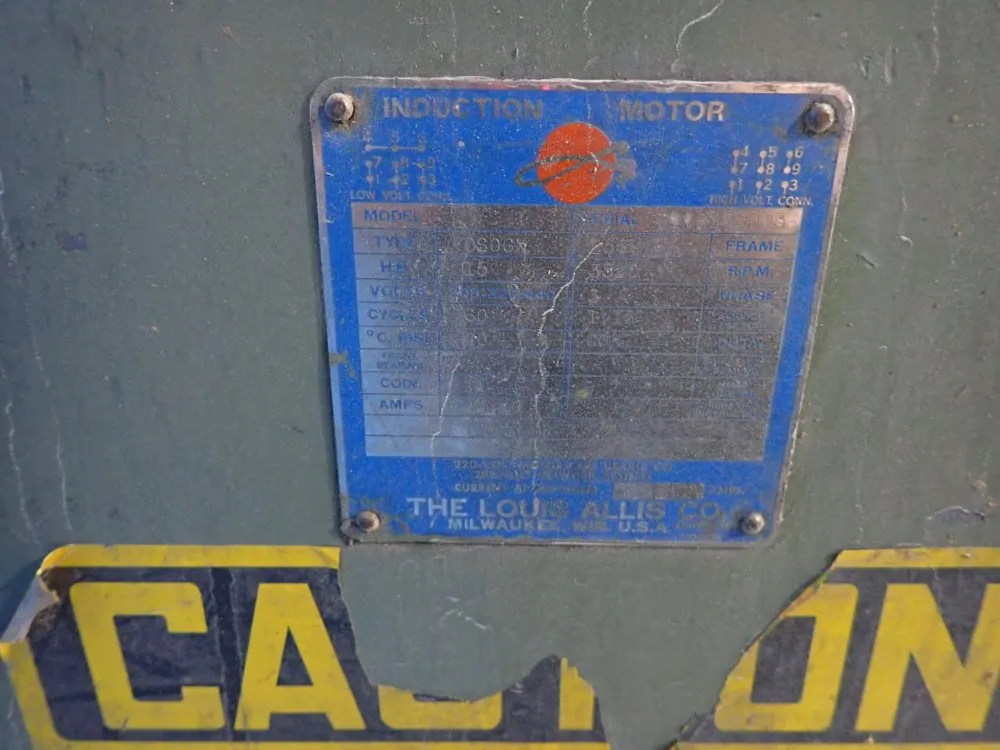 Mattison Machine Works 76"x54"-table Rip Saw - 404