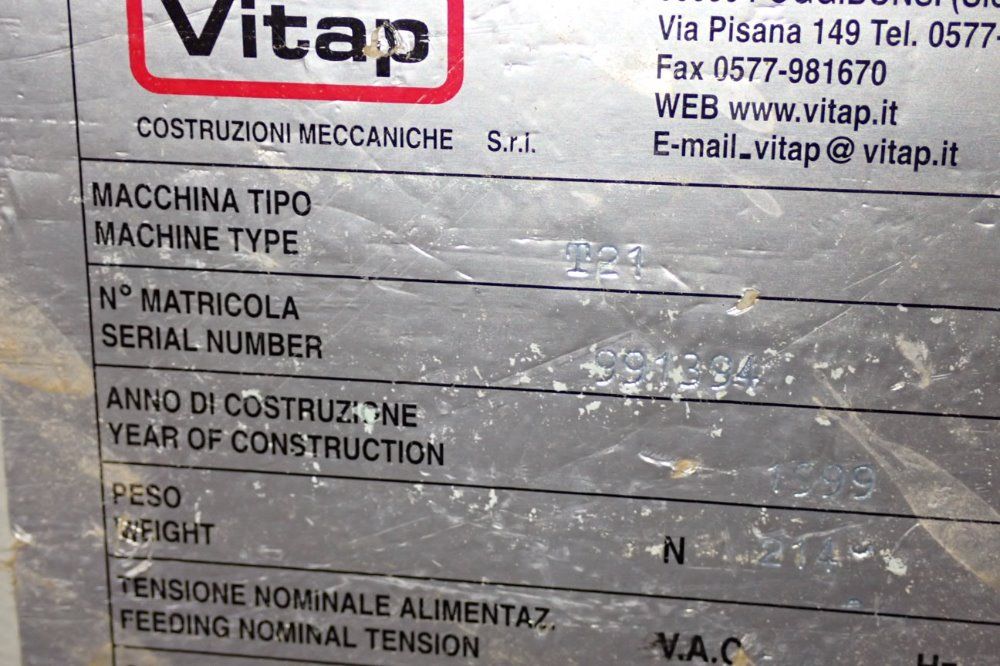 Vitap Single Line Multi-boring Machine - T21