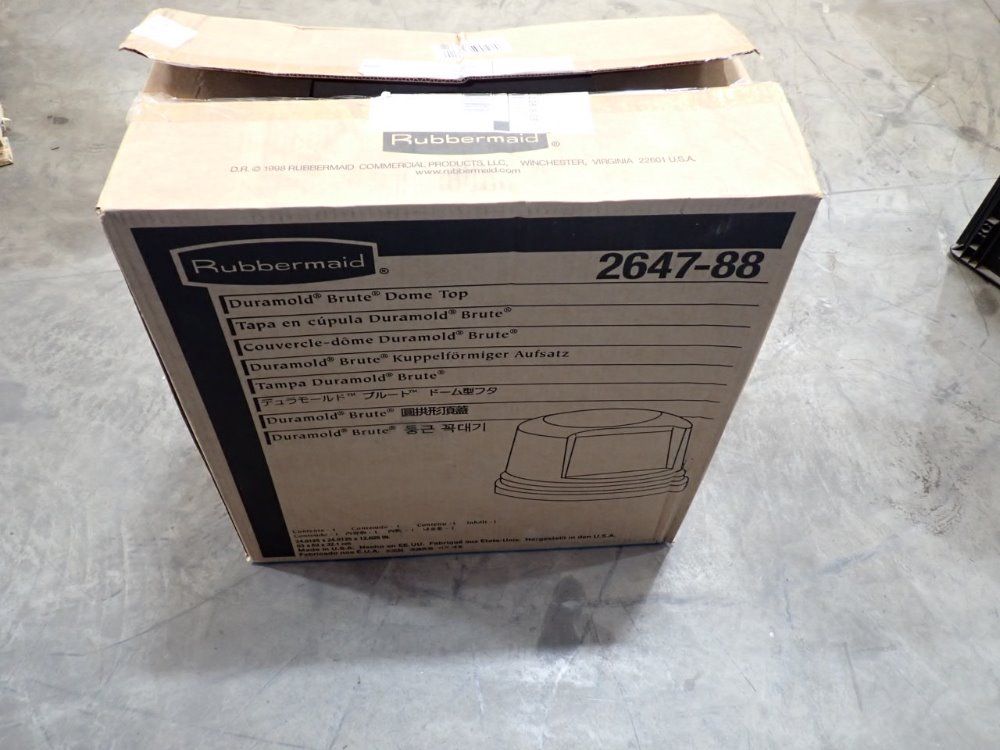 Rubbermaid Duramold Brute Dome Top - 2647-88