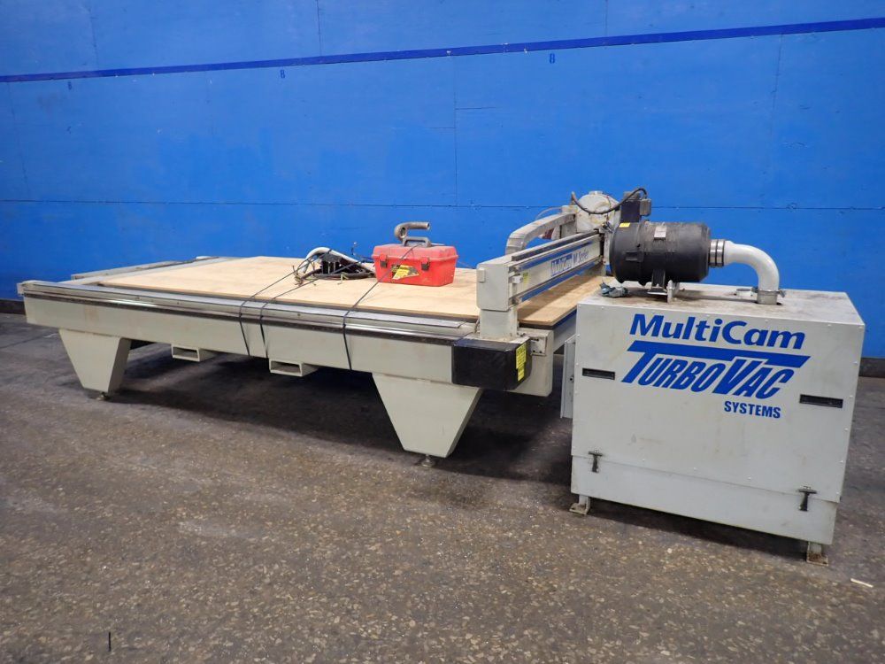 Multicam 121" X 61" Cnc Router - Turbo Vac/m Series