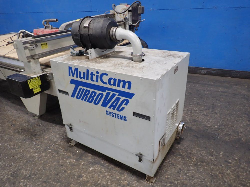 Multicam 121" X 61" Cnc Router - Turbo Vac/m Series