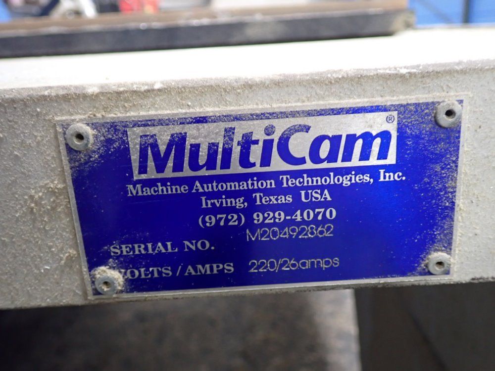 Multicam 121" X 61" Cnc Router - Turbo Vac/m Series