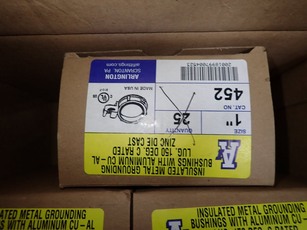 Used Arlington Grounding Bushings HGR Industrial Surplus