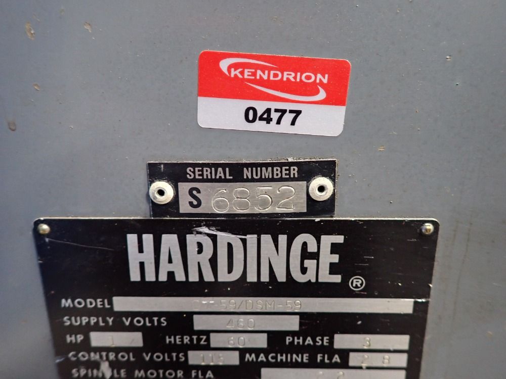 Hardinge Lathe