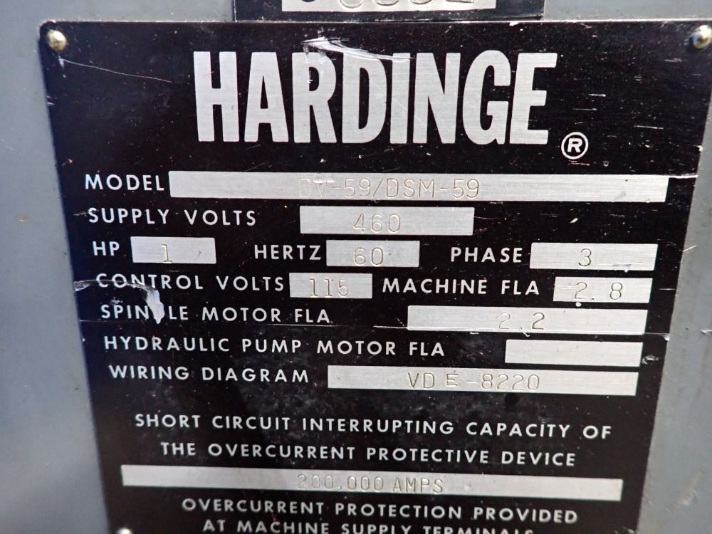 Hardinge Lathe