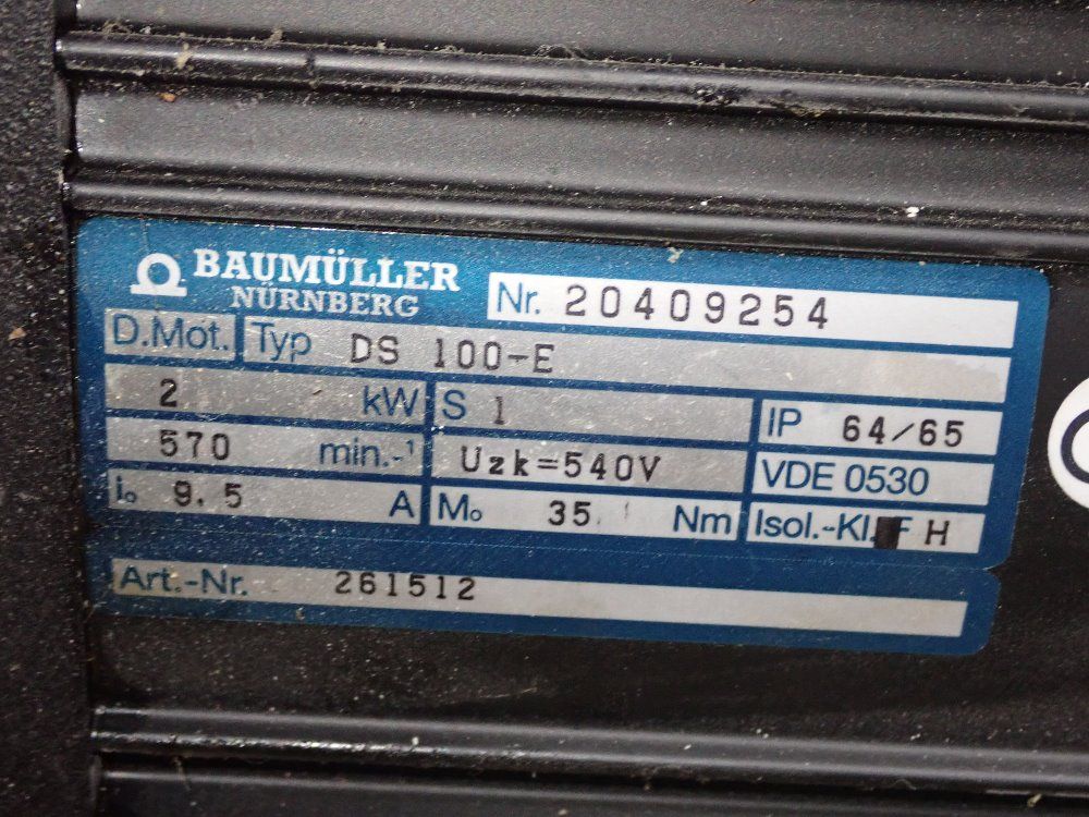 Baumuller Motor