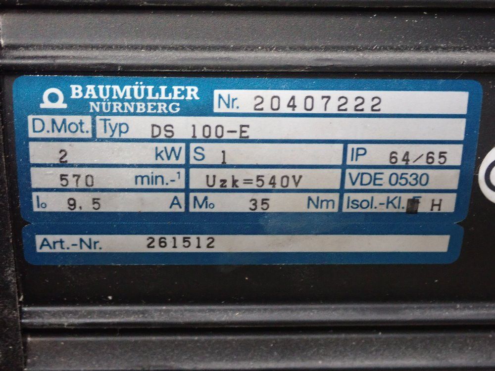 Baumuller Motor
