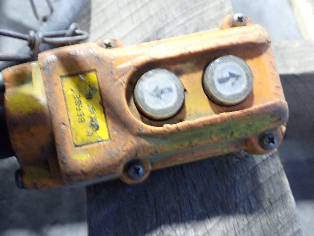 Used Beebe Bros Chain Hoist HGR Industrial Surplus