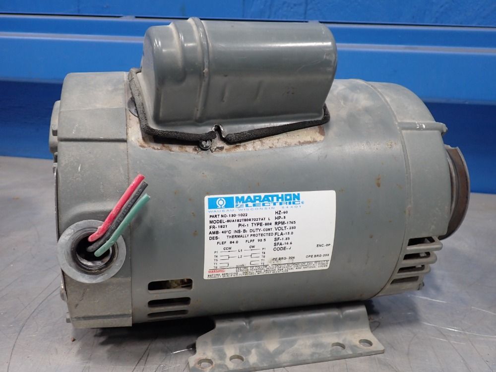 Used Marathon Electric Motor HGR Industrial Surplus