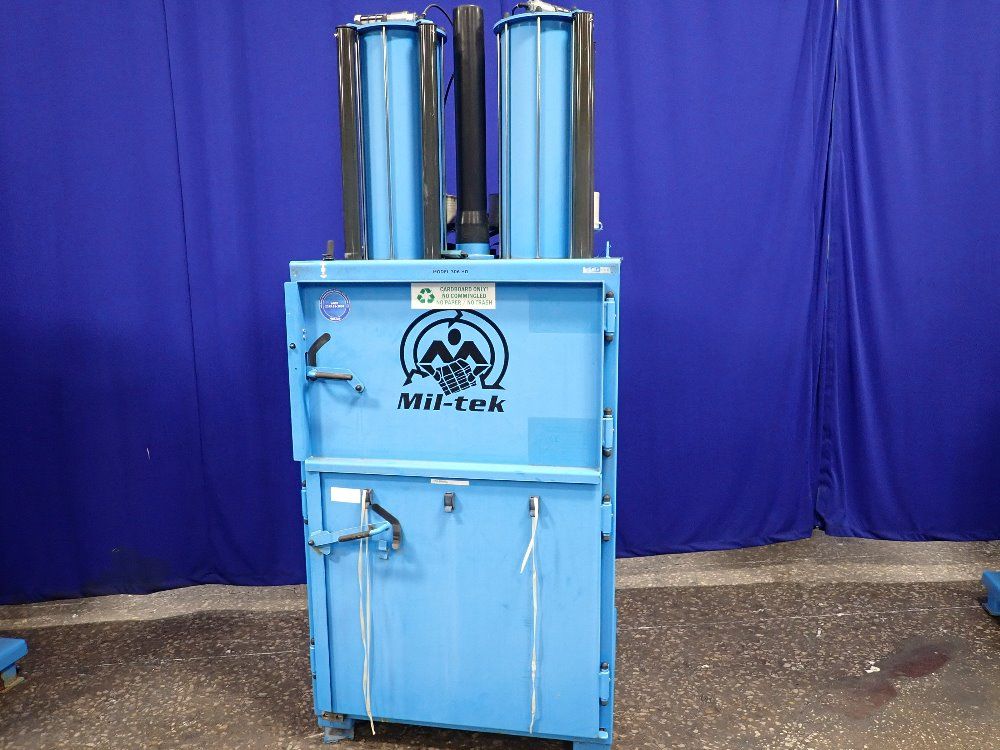 Used Mil-tek Cardboard Compactor | HGR Industrial Surplus