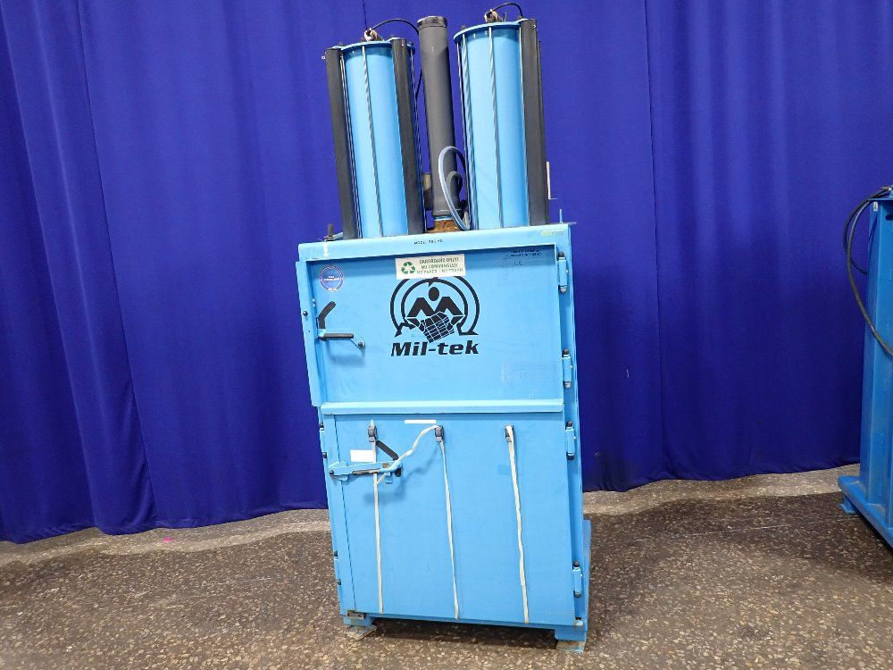 Used Mil-tek Cardboard Compactor | HGR Industrial Surplus