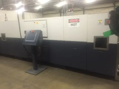 2011 GLENRO CNC FLATBED LAMINATOR & GAS OVEN