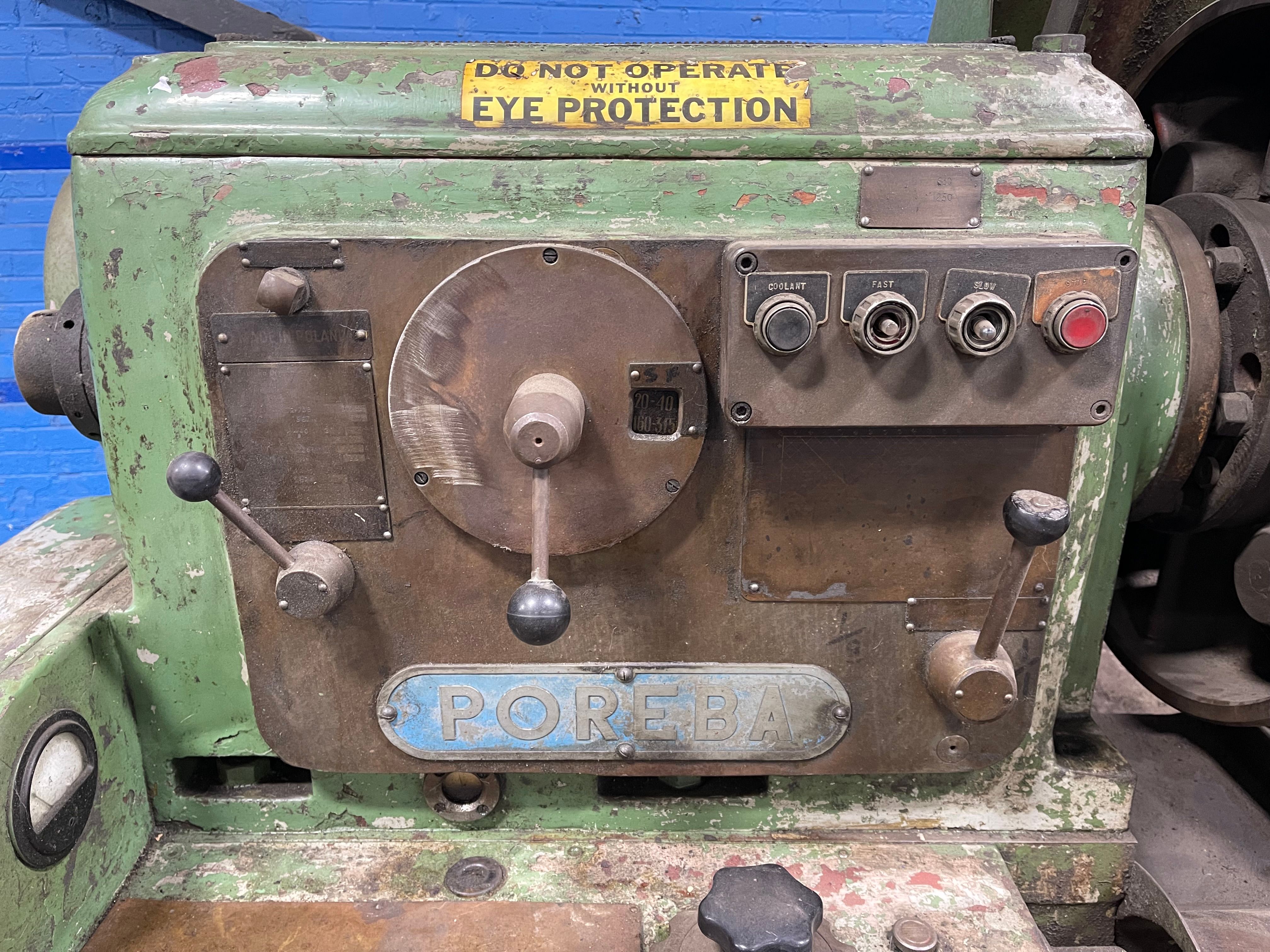 Poreba  Gap Bed Lathe
