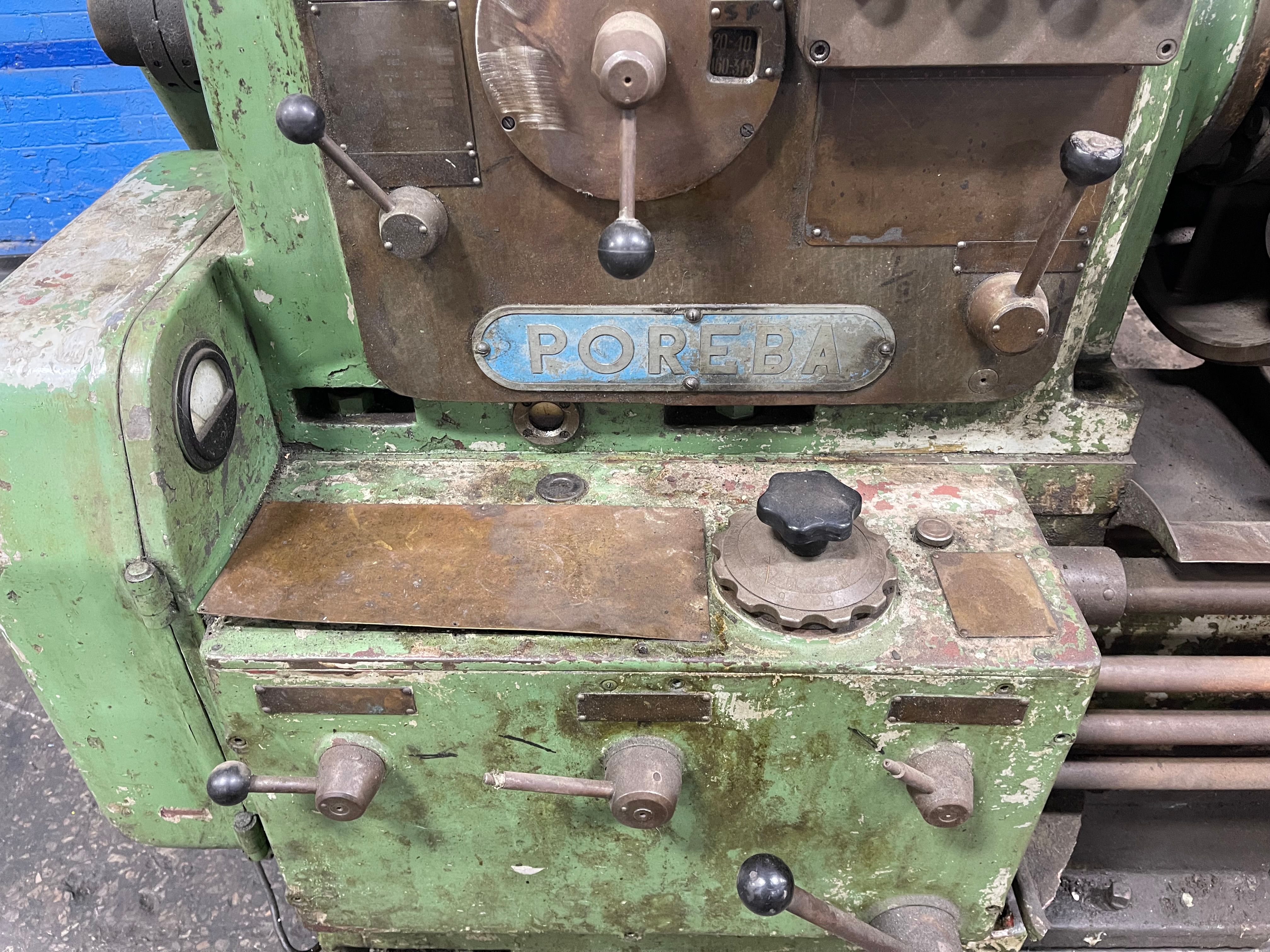 Poreba  Gap Bed Lathe