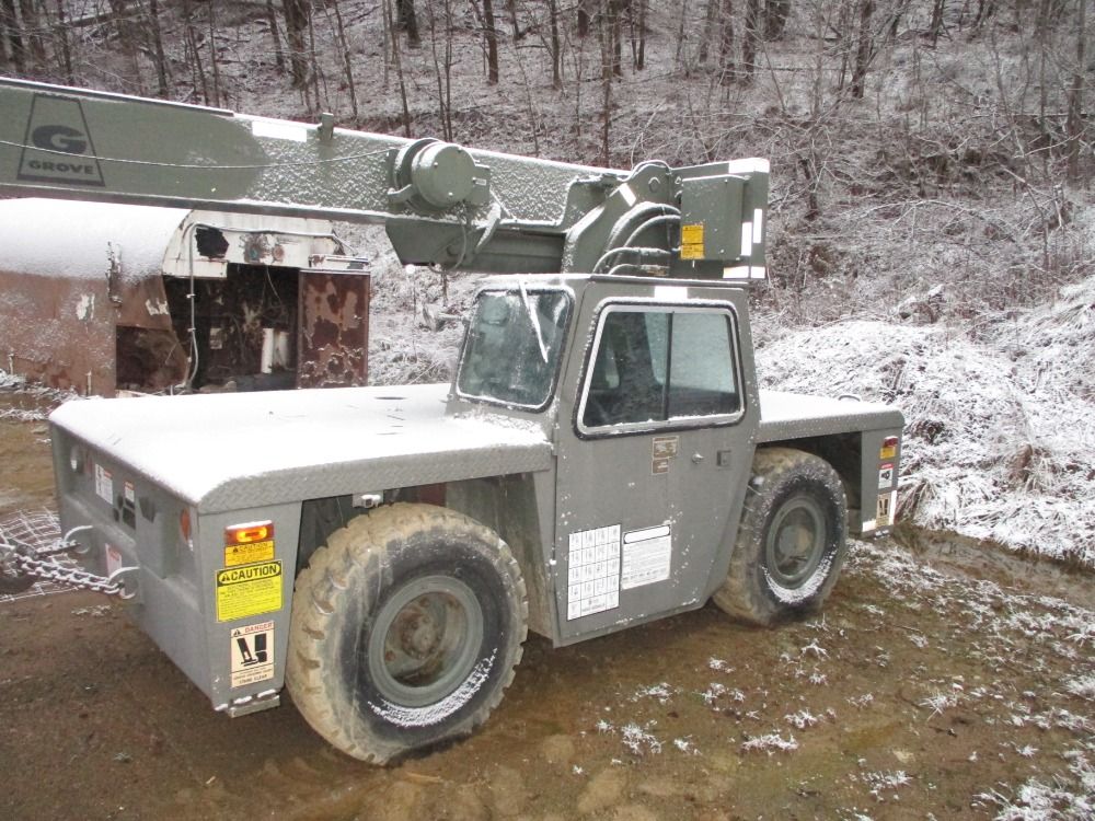 Used Grove Grove Ap308 8.5 Ton Hydraulic Crane Truck | HGR Industrial...