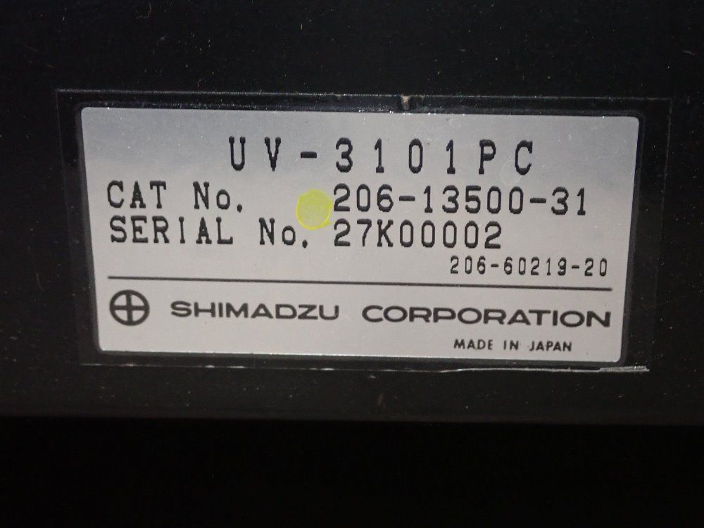 Shimadzu Spectrophotometer