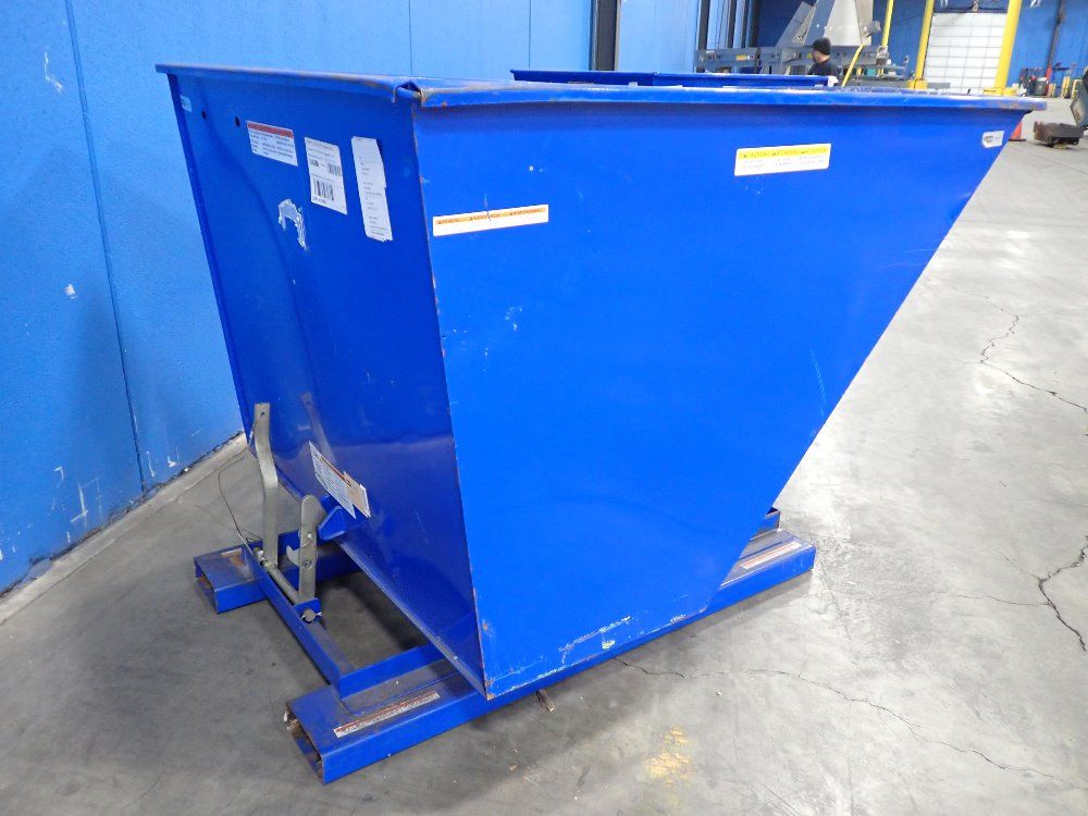 Used Uline Self Dumping Hopper | HGR Industrial Surplus