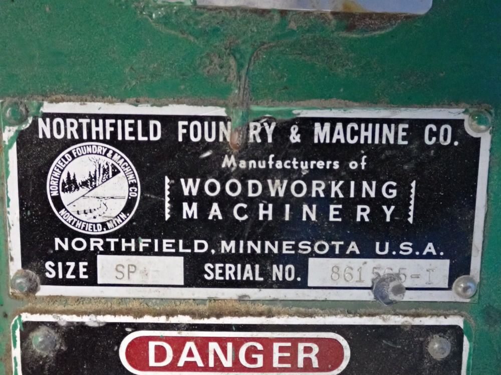 Used Northfield Shaper HGR Industrial Surplus