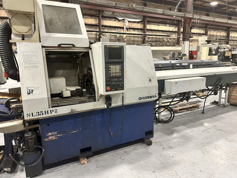 Hanwha Cnc Swiss Lathe - Sl35hp Ii