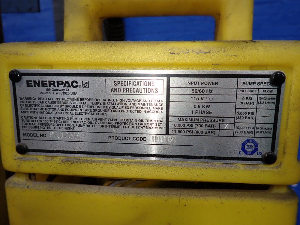 Enerpac Tool Co H Frame Press