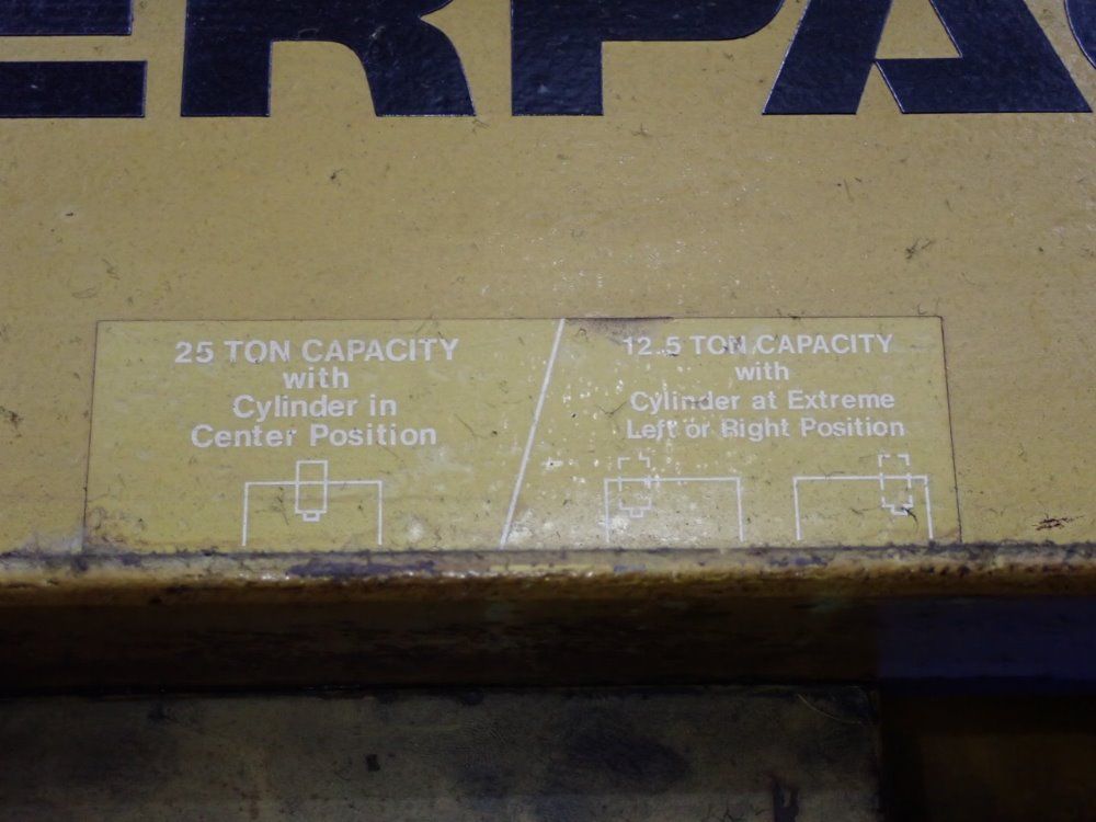 Enerpac Tool Co H Frame Press