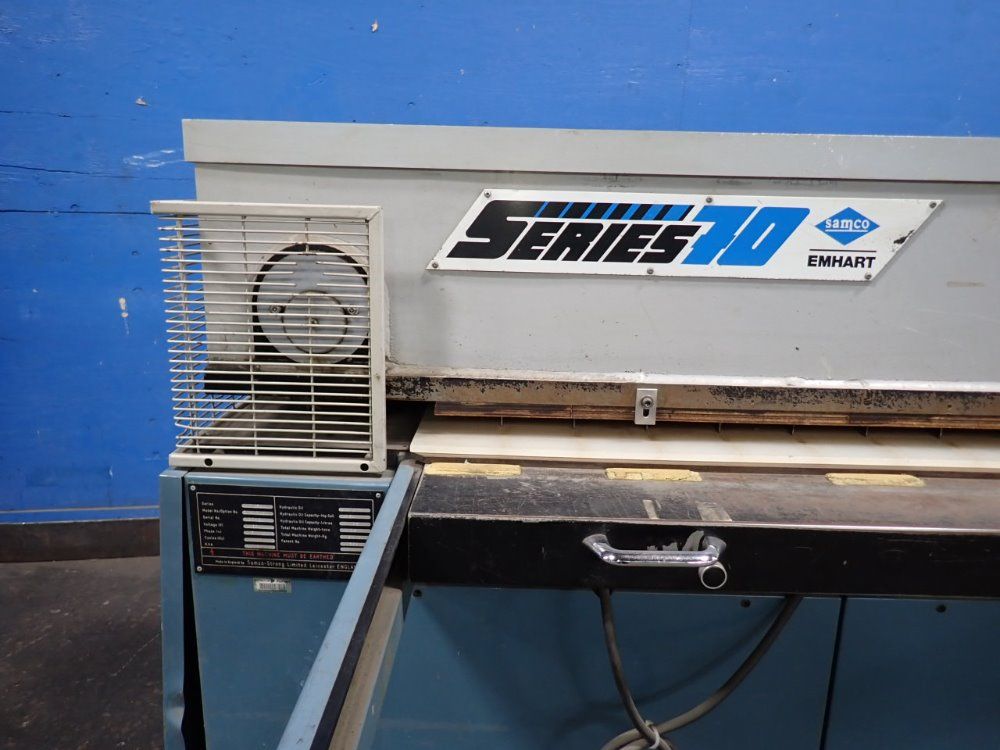Emhart  Samco Die Cut Press