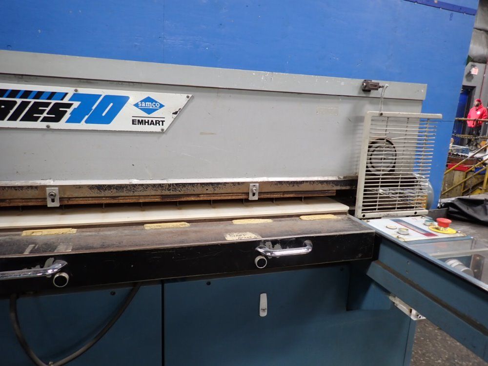 Emhart  Samco Die Cut Press