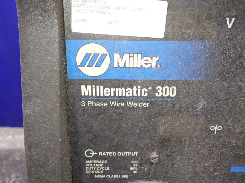 Miller Miller Millermatic 300 Welder