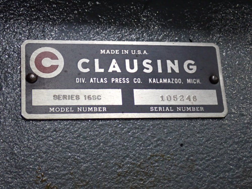 Clausing Drill Press