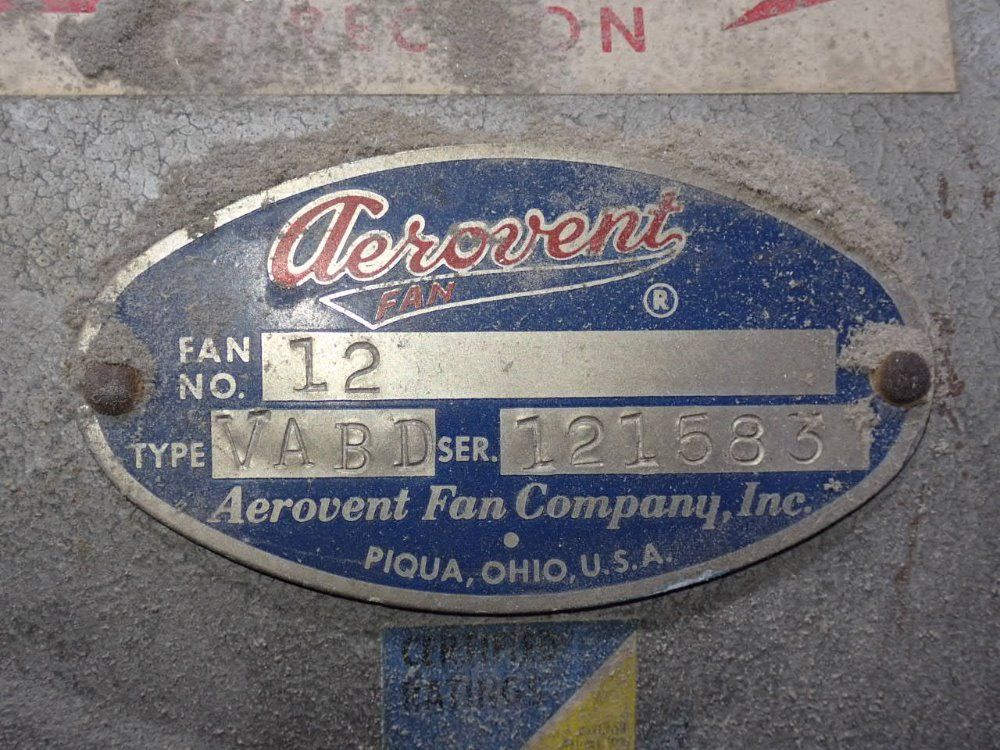 Aerovent Fan Company Blower