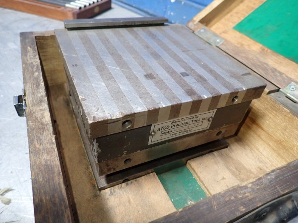 Atco Precision Tool Inc 6 1/2"x6" Magnetic Chuck - Msp 5-66