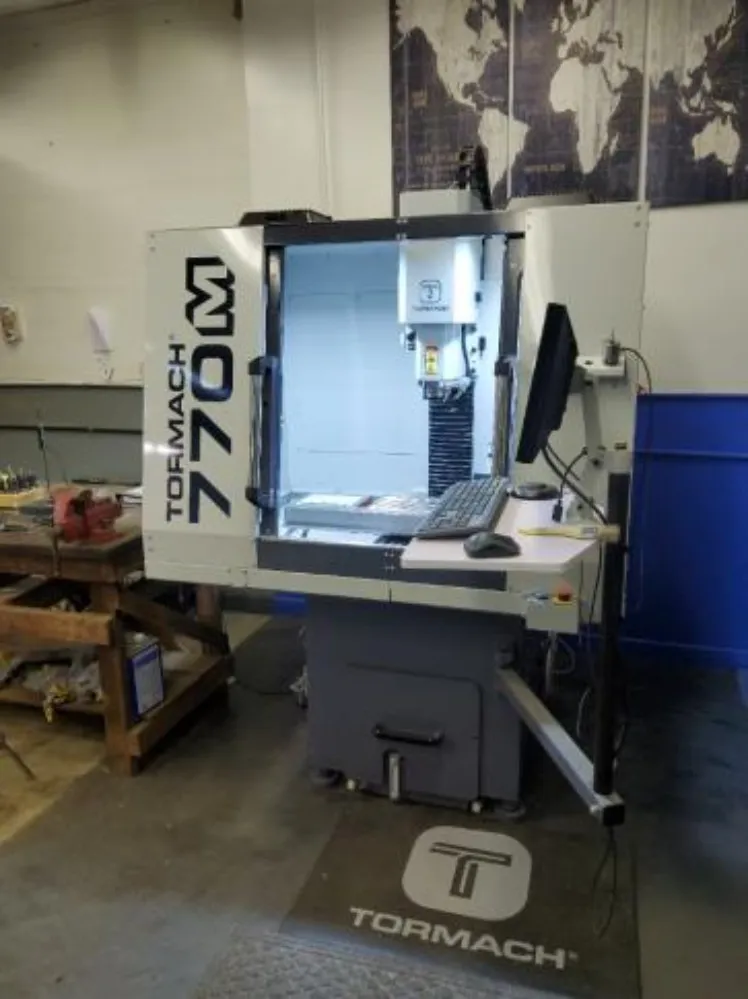 Tormach  Cnc Milling Machine With 4th Axis And Vise