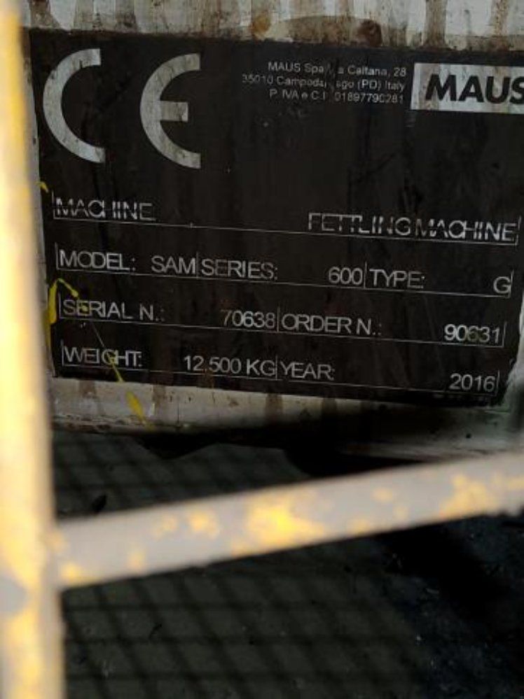 Maus Series 600 Fettling Machine