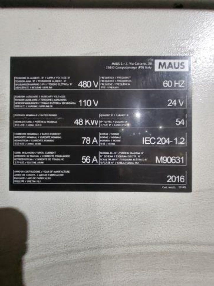Maus Series 600 Fettling Machine