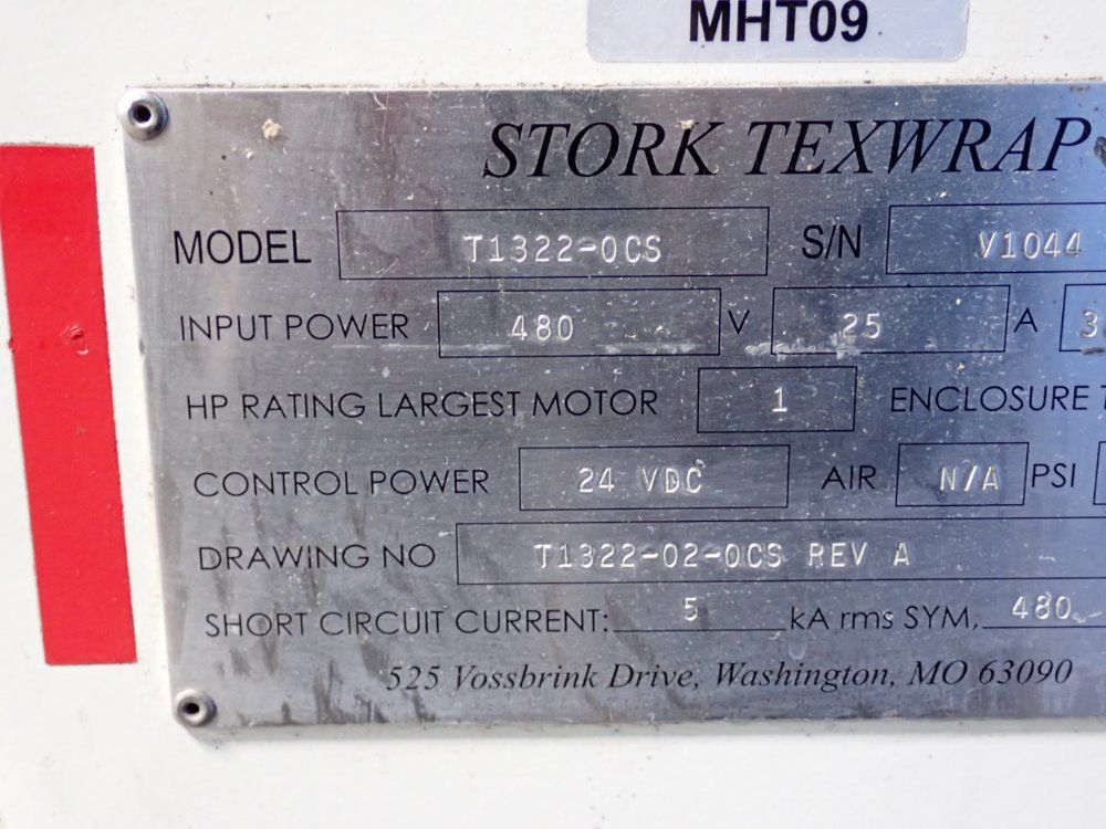 Stork Texwrap Stork Texwrap T13220cs Heat Shrink Tunnel