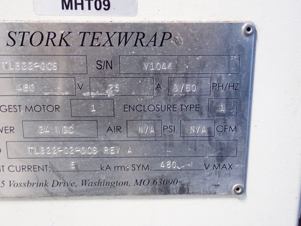 Stork Texwrap Stork Texwrap T13220cs Heat Shrink Tunnel
