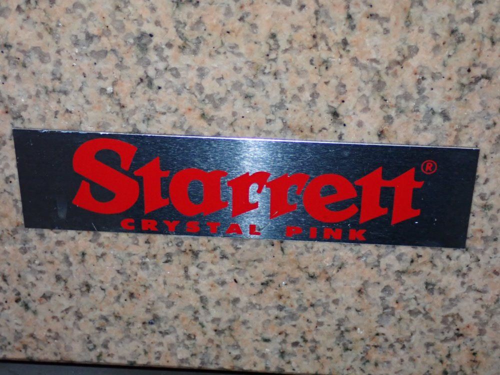 Starrett Granite Surface Plate