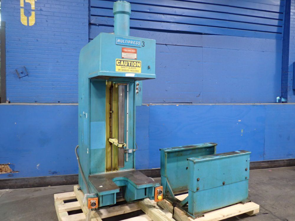 Used Multipress Multipress Wt120m Hydraulic Press | HGR Industrial...