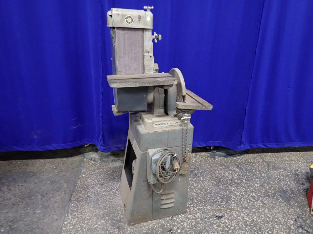 Used Rockwell Belt disc Sander HGR Industrial Surplus