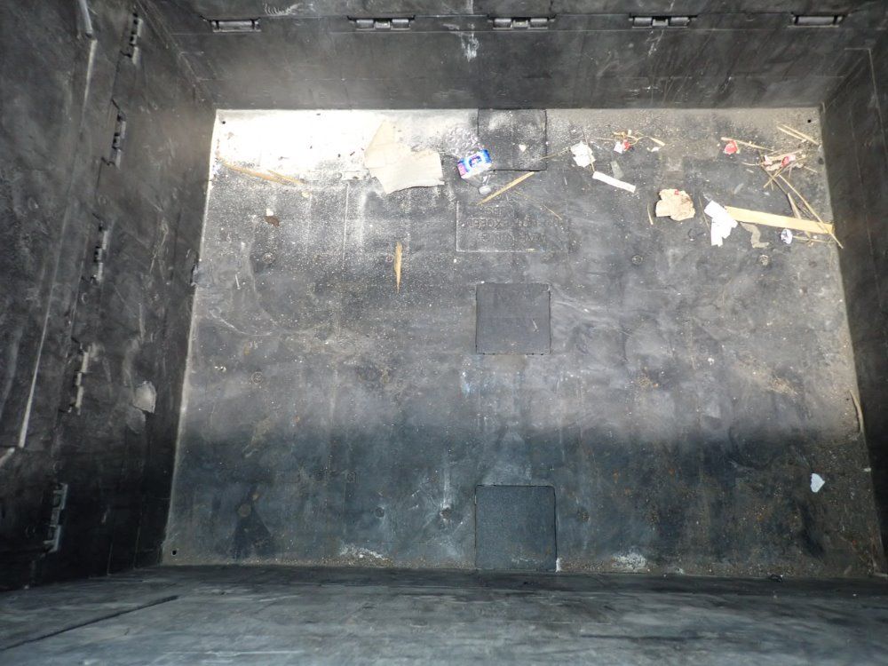 Buckhorn 45"x61"x43 1/2" Collapsible Plastic Crate