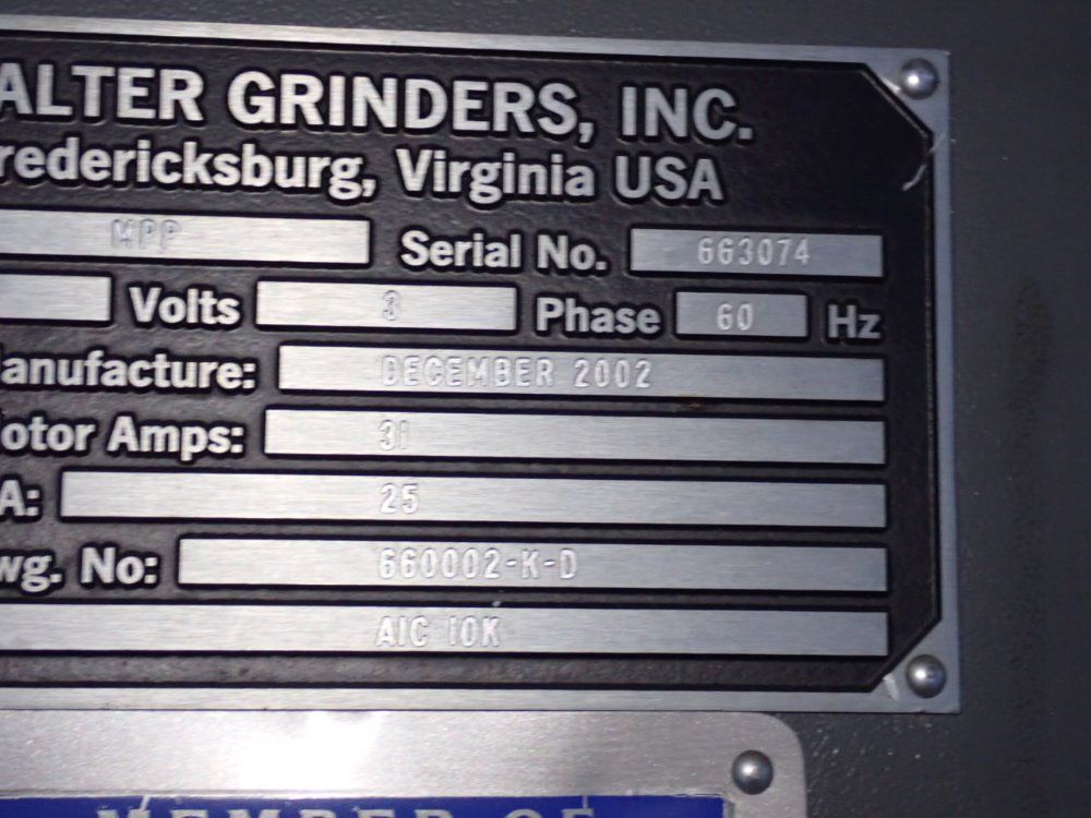 Walter Grinders Cnc Grinder
