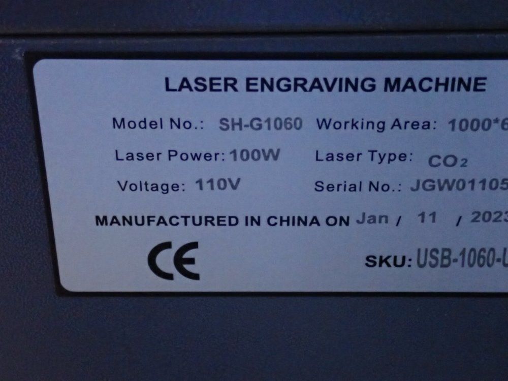Omtech Omtech Shg1060 Laser Engraver