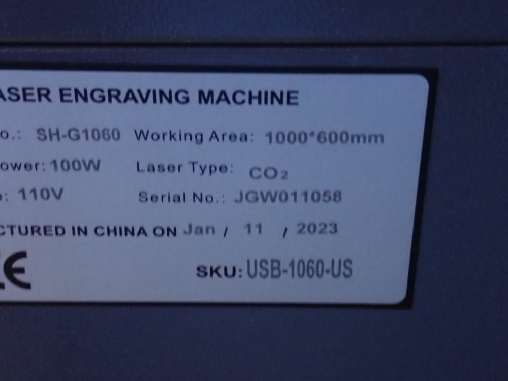 Omtech Omtech Shg1060 Laser Engraver