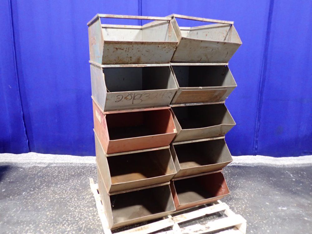  Metal Storage Bins